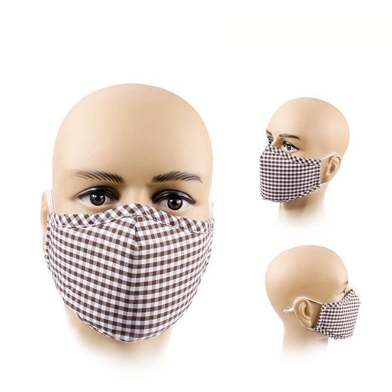 फिल्टर के साथ रंगीन विरोधी धूल सांस सुरक्षात्मक कपास मुखौटा