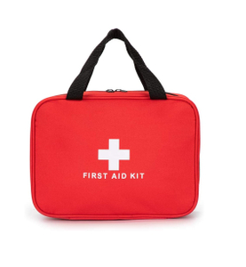 यात्रा कार होम के लिए प्रोमोशनल खाली लाल टोटे प्राथमिक चिकित्सा बैग